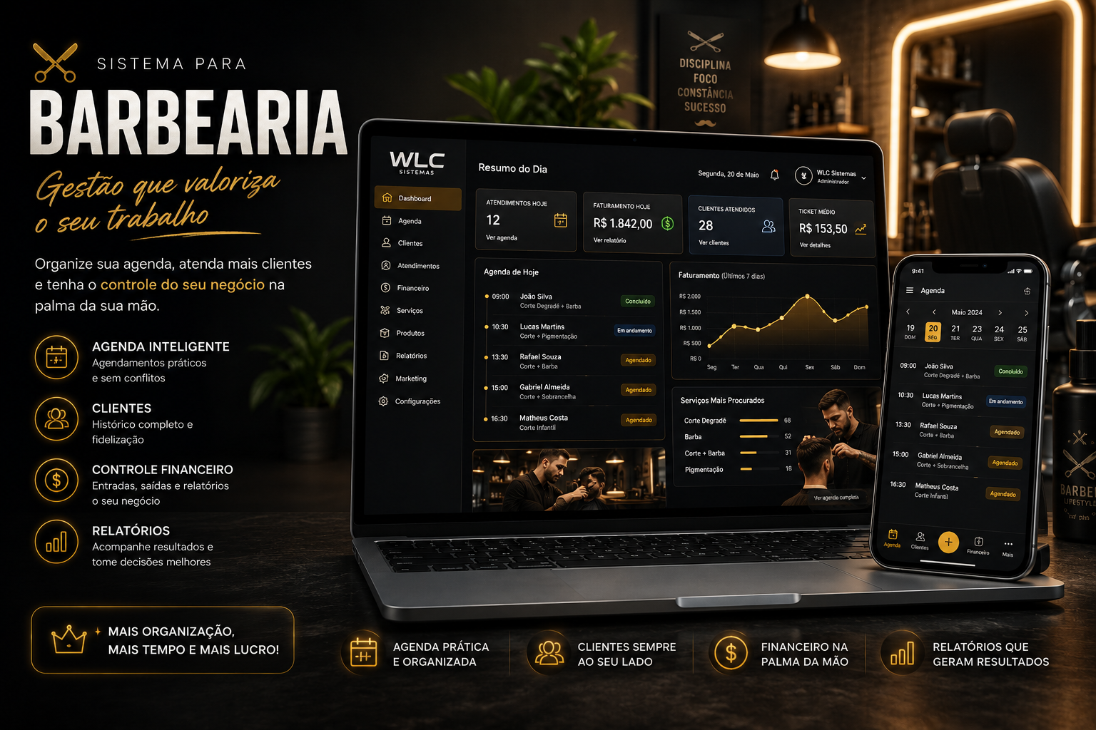 Sistema para Barbearia